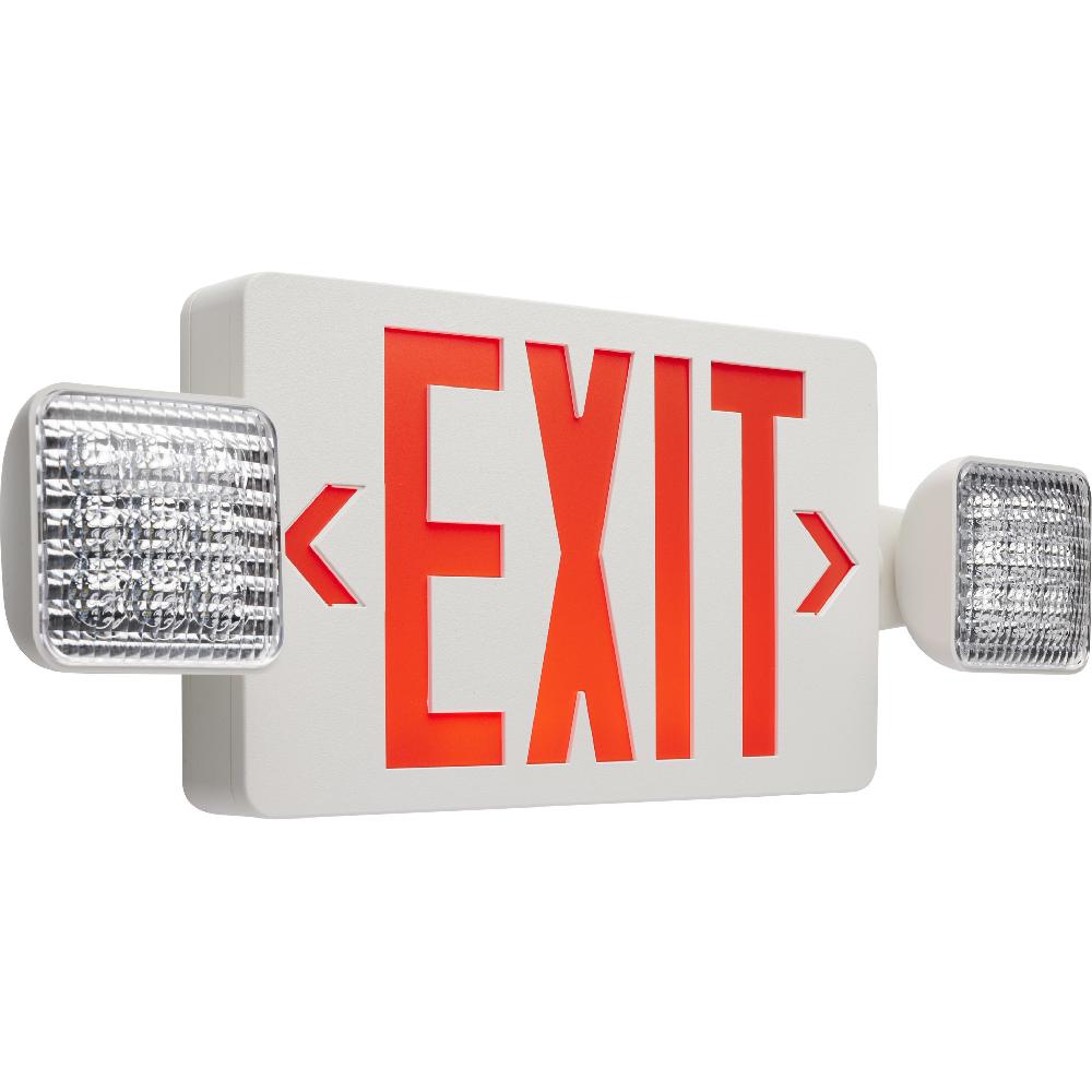 nuvo lighting Exit Sign LED 19 inch White Exit & Emergency Sign Ceiling Light