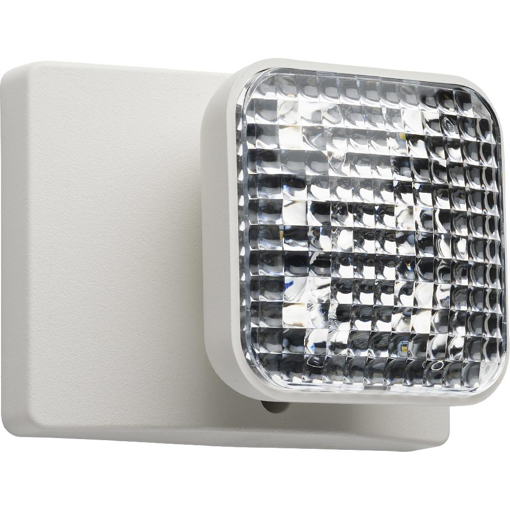 nuvo lighting Exit Sign LED 6 inch White ADA Emergency Lighting Wall Light