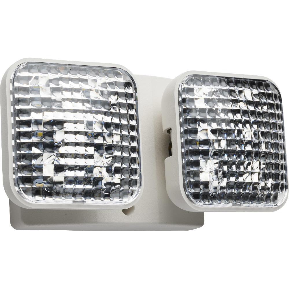 nuvo lighting Exit Sign LED 9 inch White ADA Emergency Lighting Wall Light