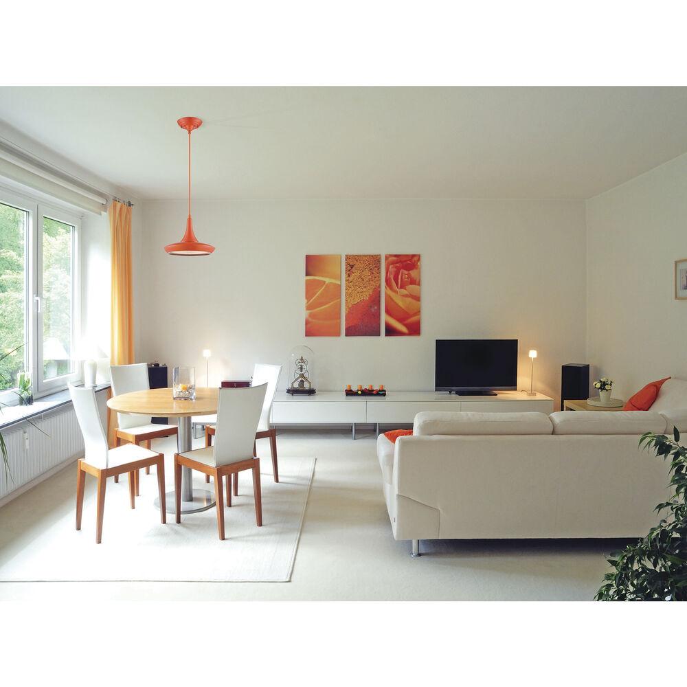 Nuvo Lighting Fantom LED 10.5 Inch Orange Pendant Ceiling Light
