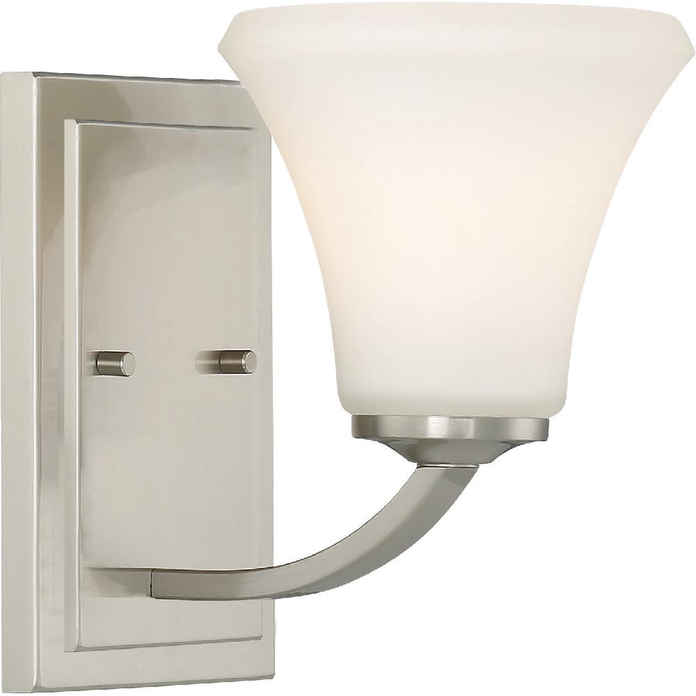 nuvo lighting Fawn 1 Light 6 inch Brushed Nickel Vanity Light Wall Light