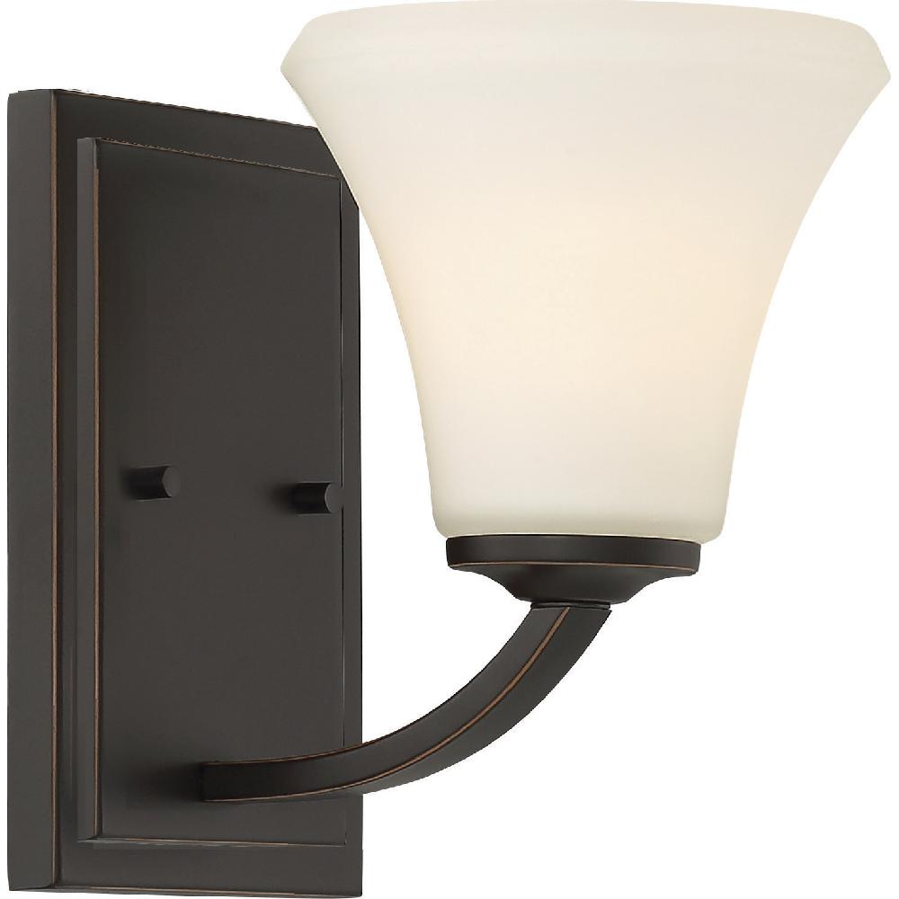 nuvo lighting Fawn 1 Light 6 inch Mahogany Bronze Vanity Light Wall Light