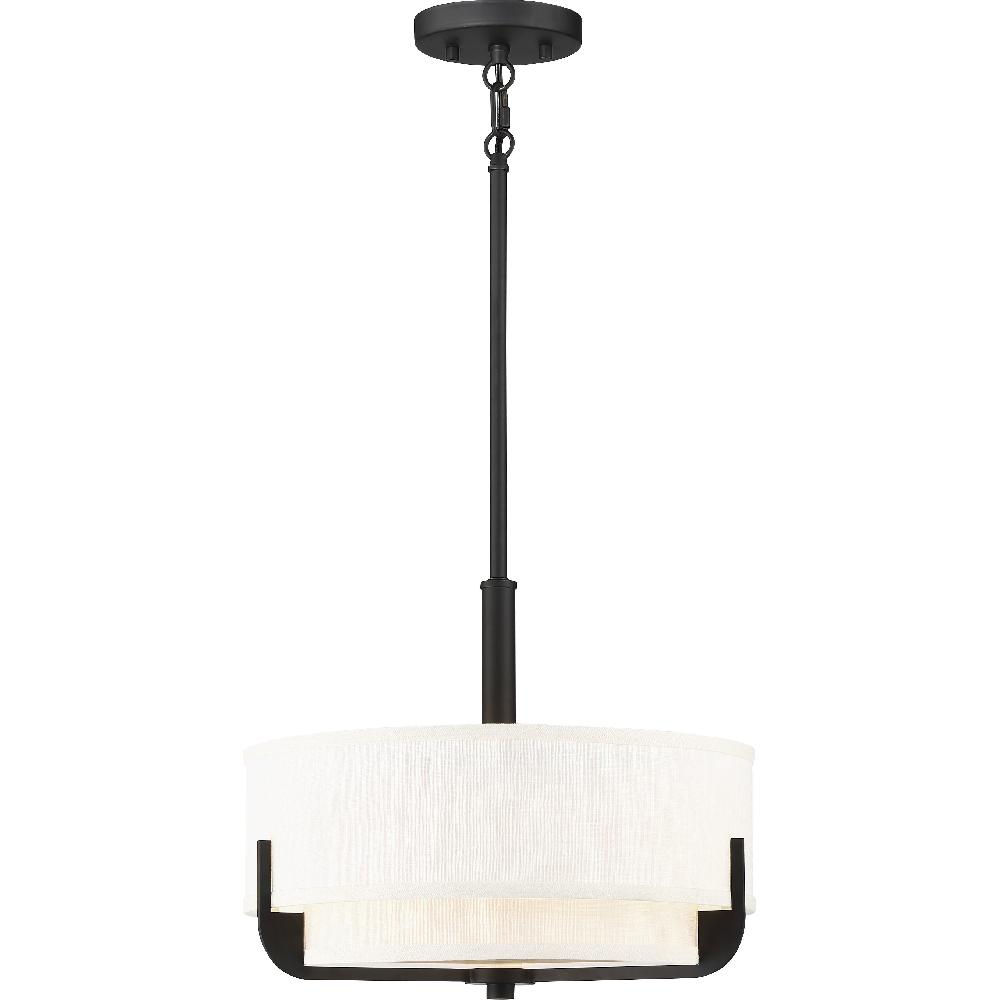 nuvo lighting Frankie 3 Light 15 inch Aged Bronze Pendant Ceiling Light