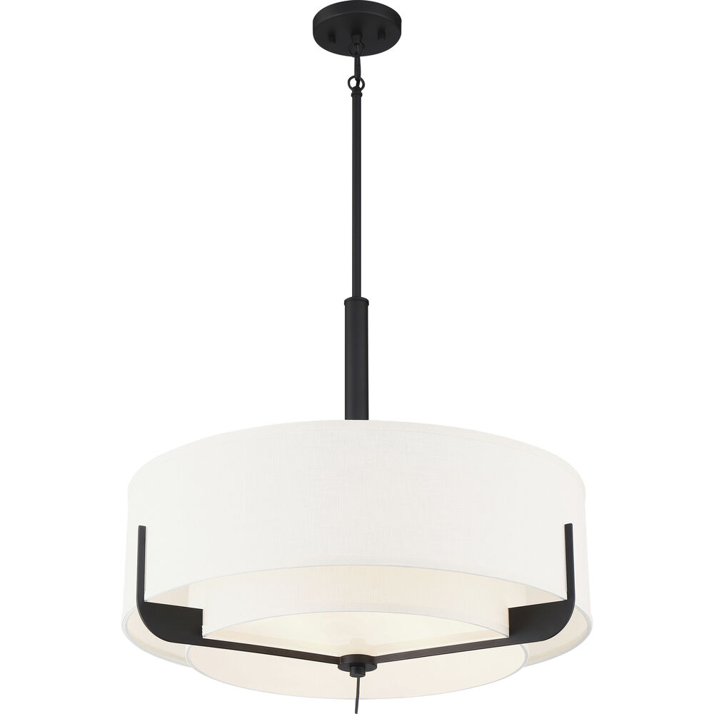 Nuvo Lighting Frankie 4 Light 24 Inch Aged Bronze Pendant Ceiling Light