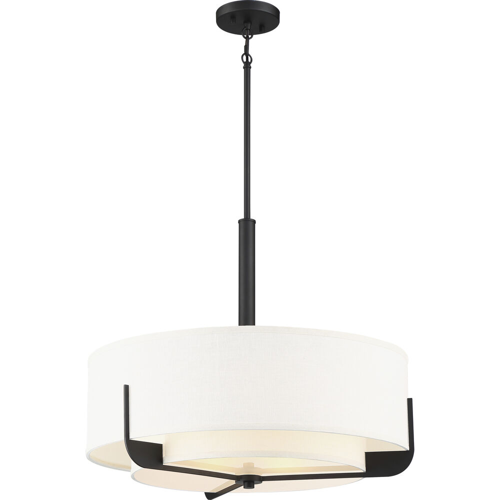 Nuvo Lighting Frankie 4 Light 24 Inch Aged Bronze Pendant Ceiling Light