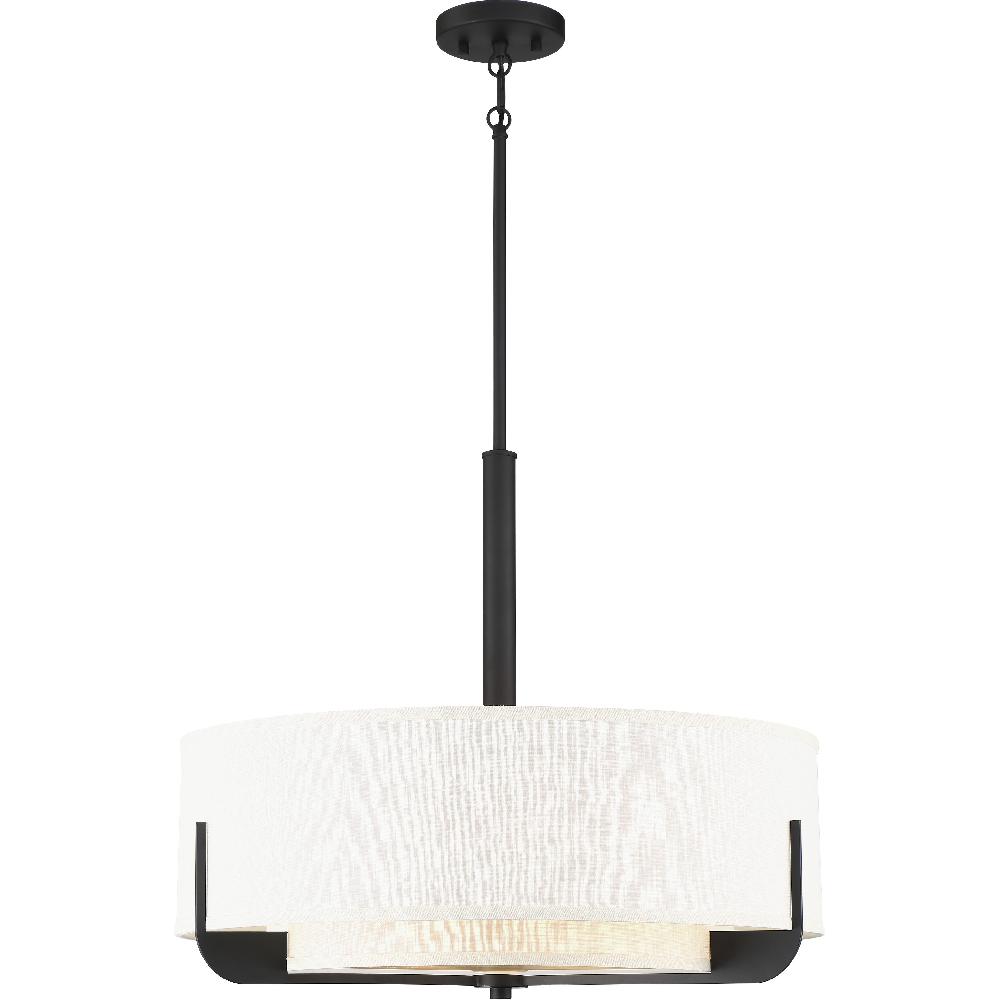 nuvo lighting Frankie 4 Light 24 inch Aged Bronze Pendant Ceiling Light