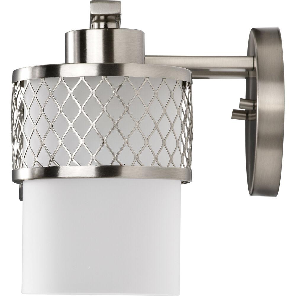 Nuvo Lighting Fusion 4 Light 27 Inch Brushed Nickel Vanity Light Wall Light