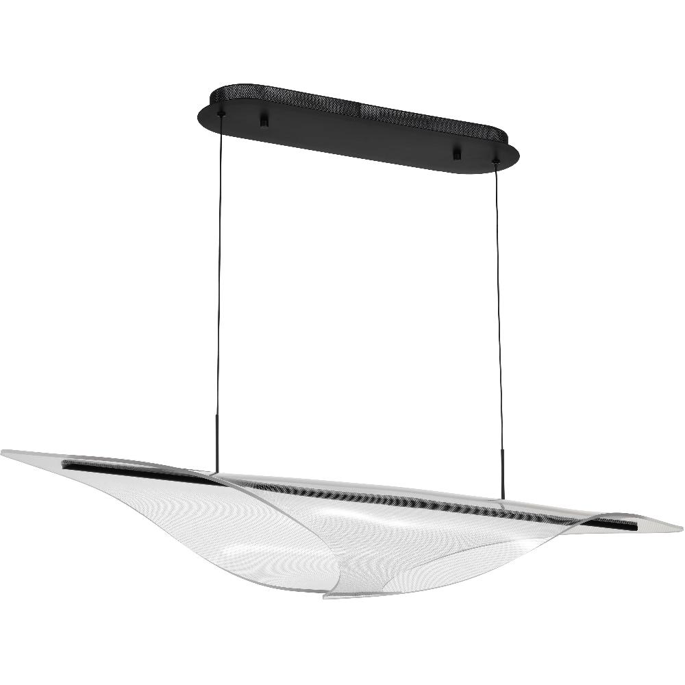 nuvo lighting Geneva LED 11.75 inch Matte Black Pendant Ceiling Light