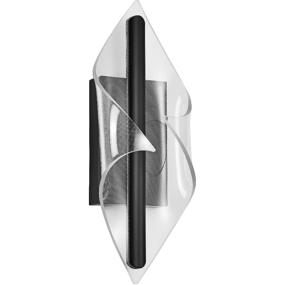 nuvo lighting Geneva LED 6.25 inch Matte Black Vanity Light Wall Light