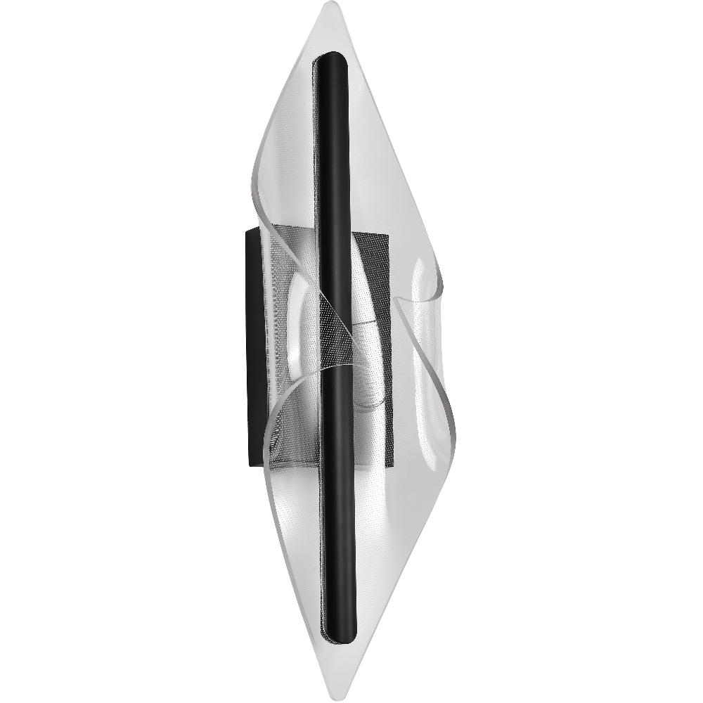 nuvo lighting Geneva LED 6.75 inch Matte Black Vanity Light Wall Light