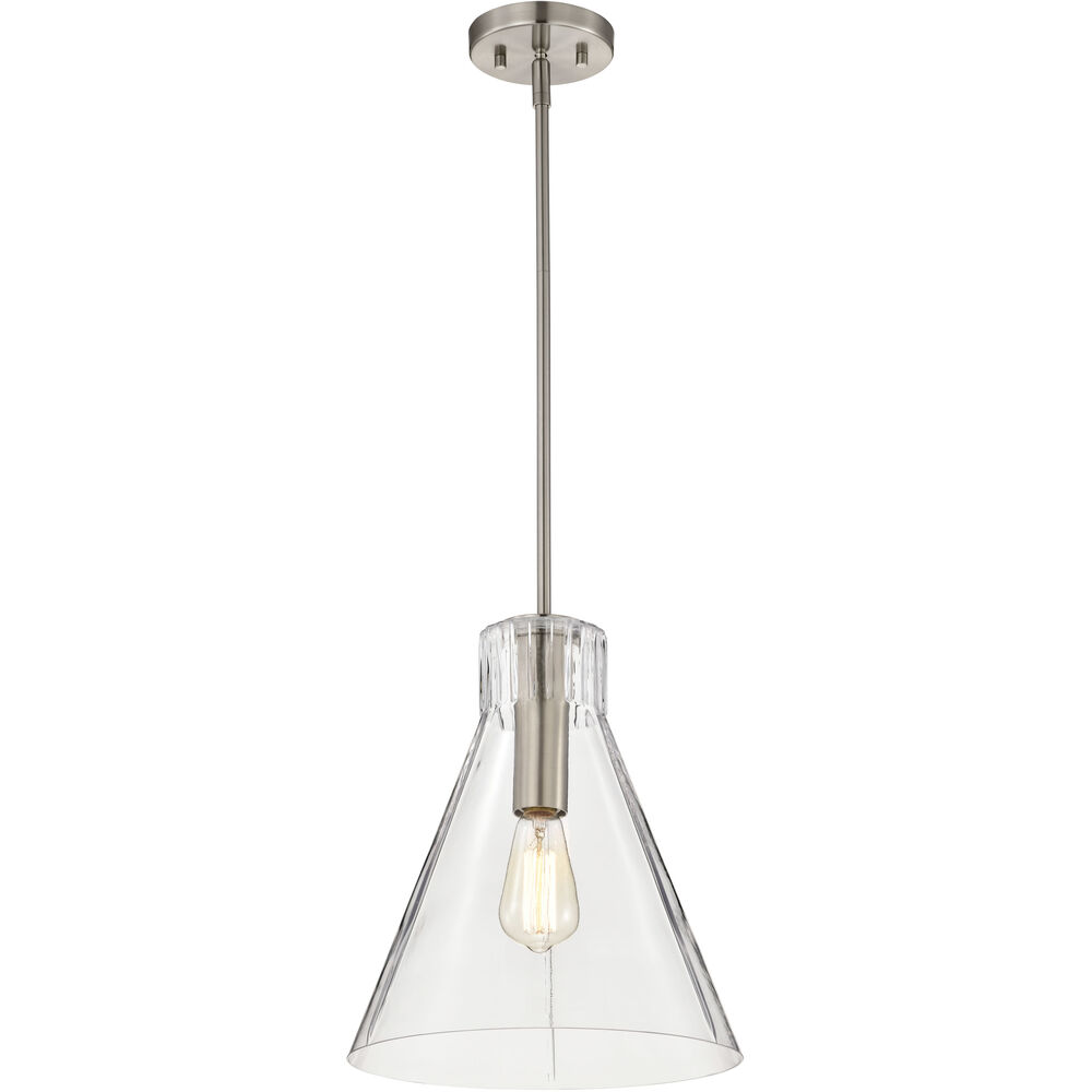 Nuvo Lighting Gianna 12 Inch Brushed Nickel Pendant Ceiling Light