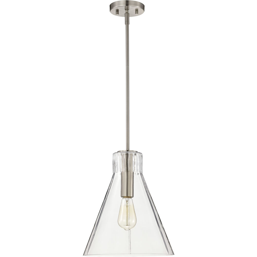 Nuvo Lighting Gianna 12 Inch Brushed Nickel Pendant Ceiling Light