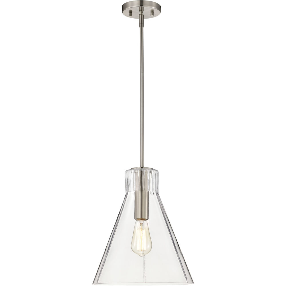 Nuvo Lighting Gianna 12 Inch Brushed Nickel Pendant Ceiling Light