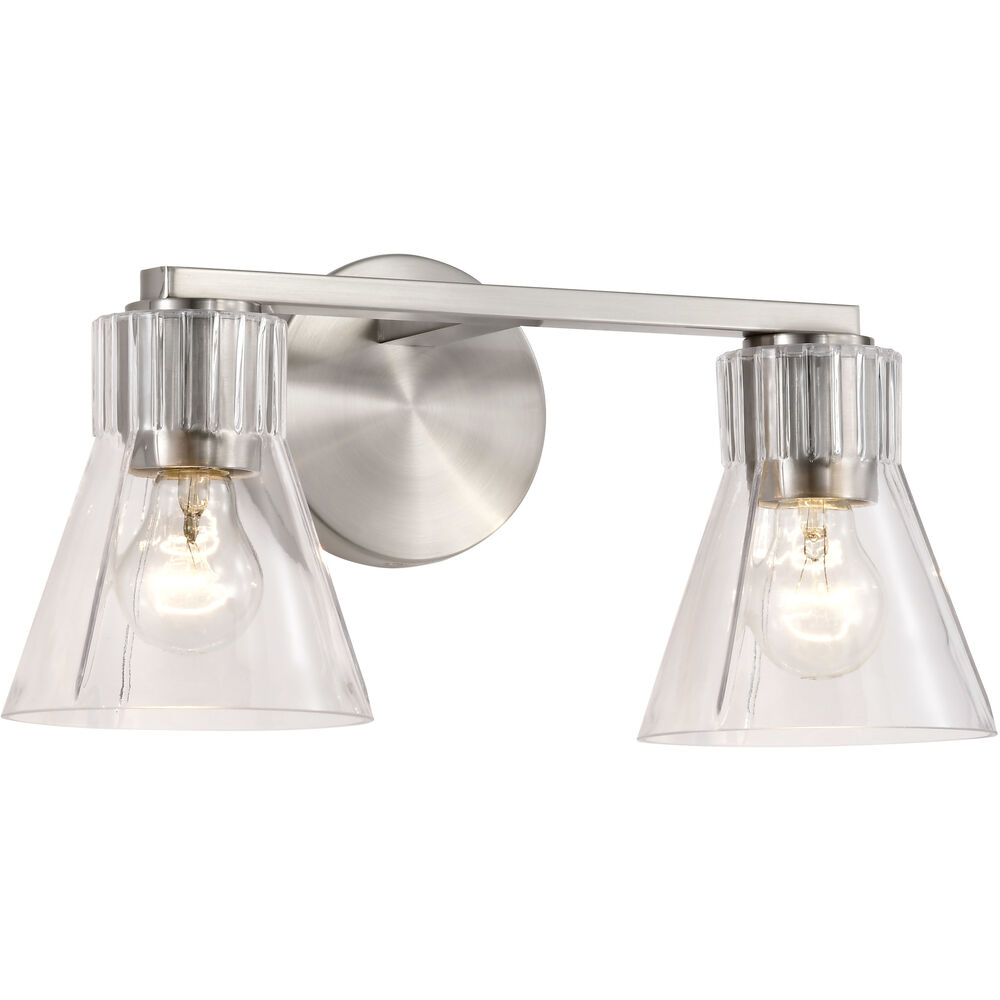 Nuvo Lighting Gianna 16 Inch Brushed Nickel Vanity Wall Light