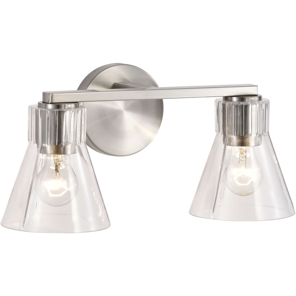 Nuvo Lighting Gianna 16 Inch Brushed Nickel Vanity Wall Light