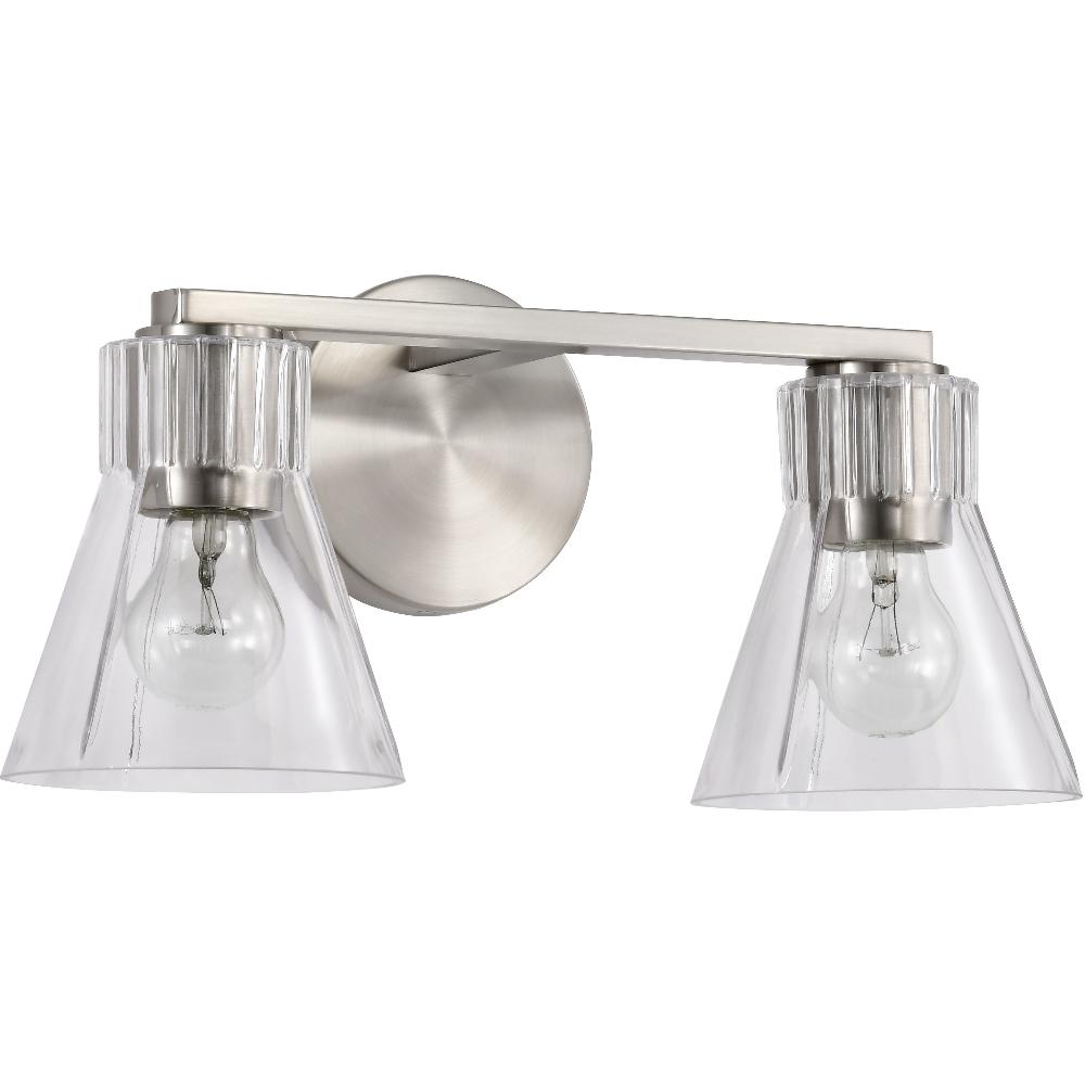 nuvo lighting Gianna 16 inch Brushed Nickel Vanity Wall Light