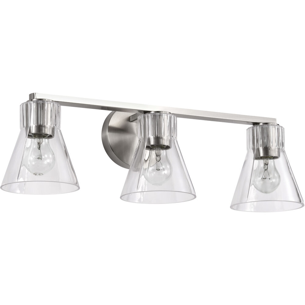 Nuvo Lighting Gianna 24 Inch Brushed Nickel Vanity Wall Light