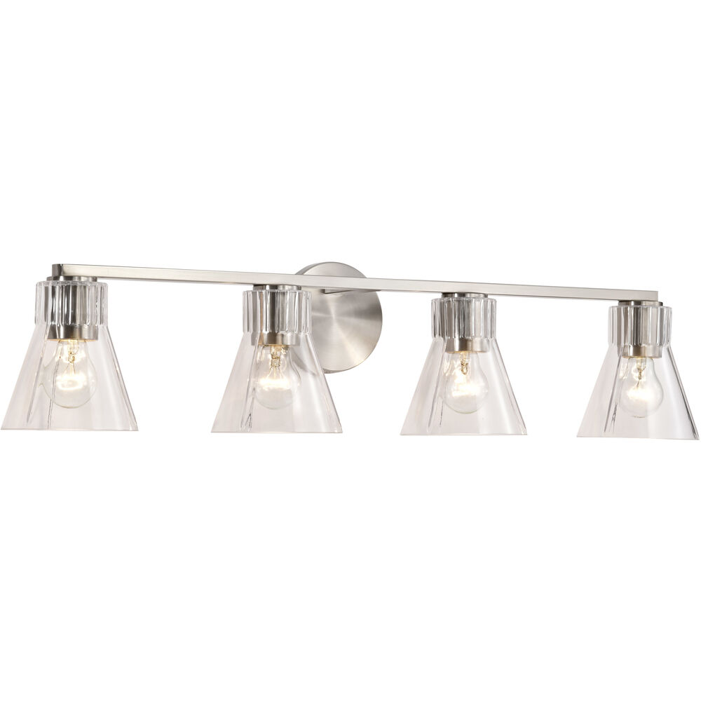 Nuvo Lighting Gianna 33.25 Inch Brushed Nickel Vanity Wall Light