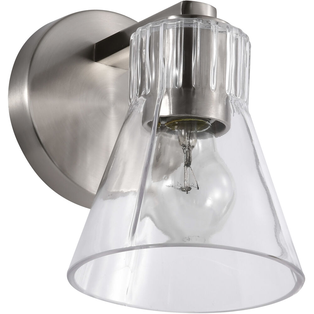 Nuvo Lighting Gianna 5.5 Inch Brushed Nickel Vanity Wall Light