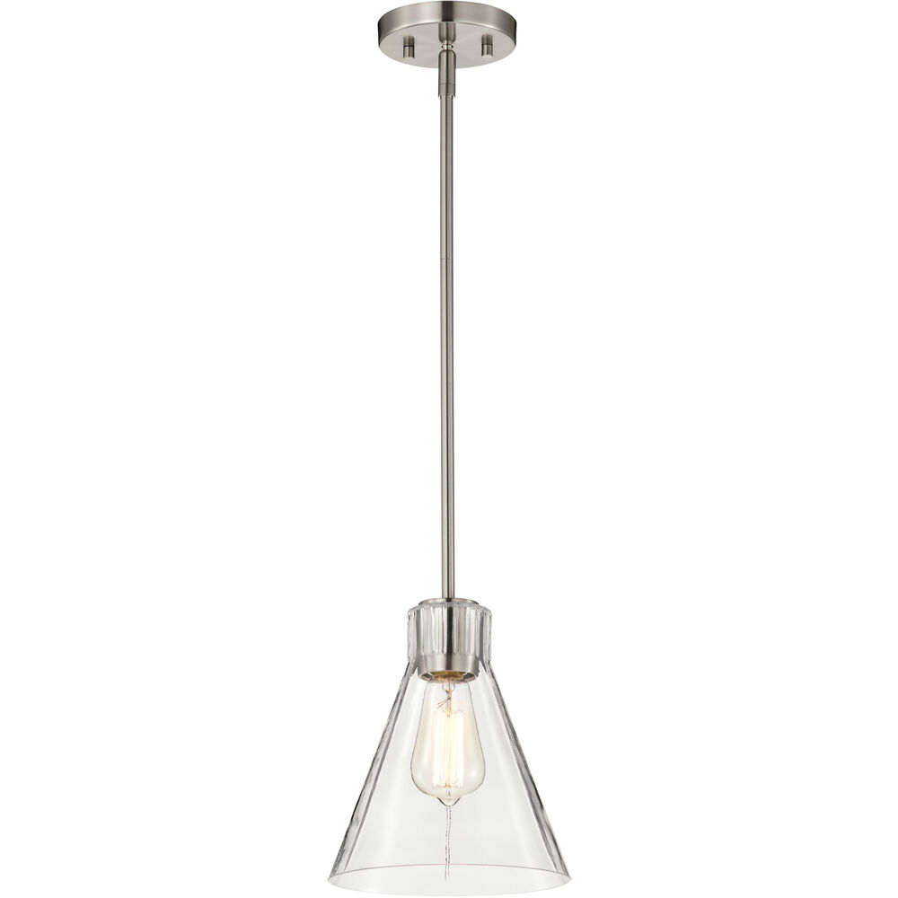 Nuvo Lighting Gianna 8 Inch Brushed Nickel Pendant Ceiling Light