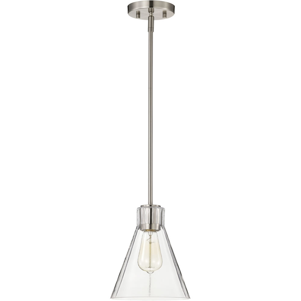 Nuvo Lighting Gianna 8 Inch Brushed Nickel Pendant Ceiling Light