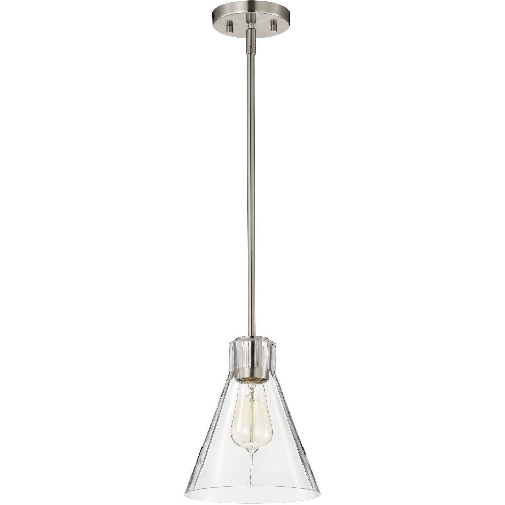 nuvo lighting Gianna 8 inch Brushed Nickel Pendant Ceiling Light