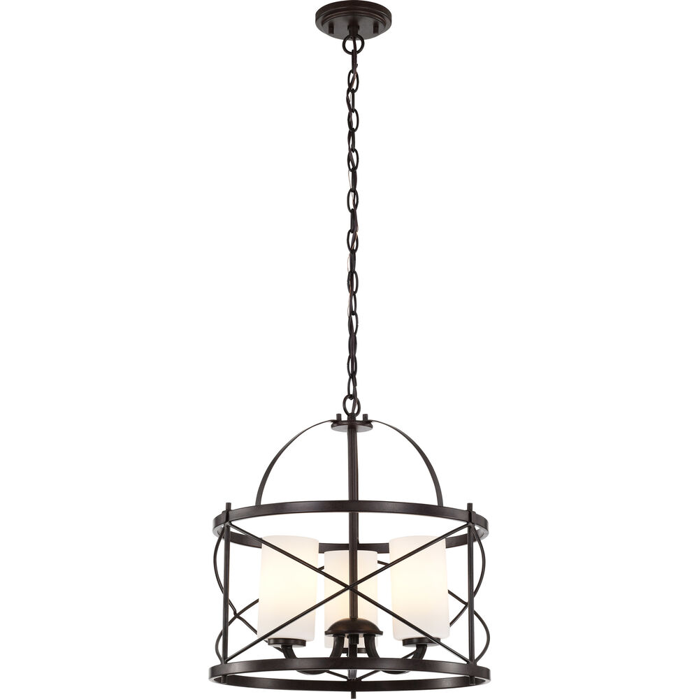Nuvo Lighting Ginger 3 Light 16 Inch Old Bronze Pendant Ceiling Light