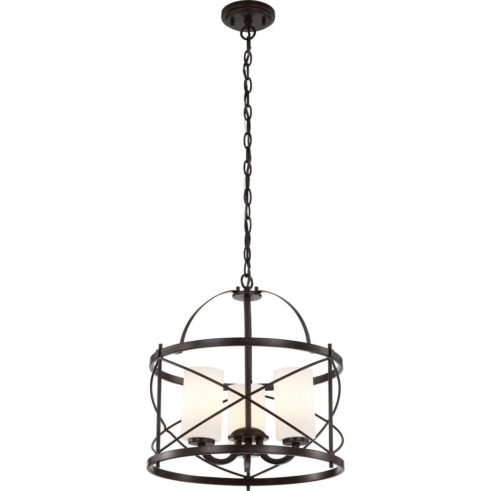 Nuvo Lighting Ginger 3 Light 16 Inch Old Bronze Pendant Ceiling Light