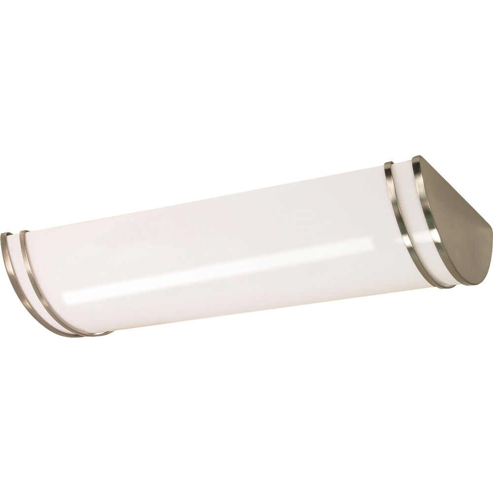 Nuvo Lighting Glamour LED 10 Inch Brushed Nickel Flush Mount Ceiling Light