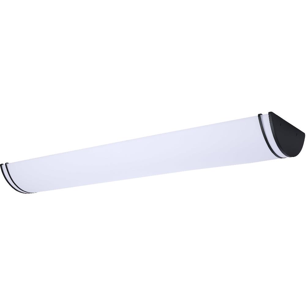 nuvo lighting Glamour LED 11.26 inch Black Linear Flush Mount Ceiling Light