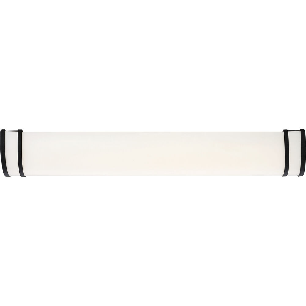 Nuvo Lighting Glamour LED 11.31 Inch Matte Black Flush Mount Ceiling Light