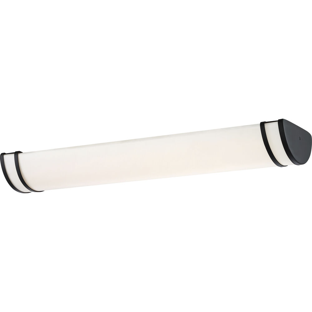 Nuvo Lighting Glamour LED 11.31 Inch Matte Black Flush Mount Ceiling Light