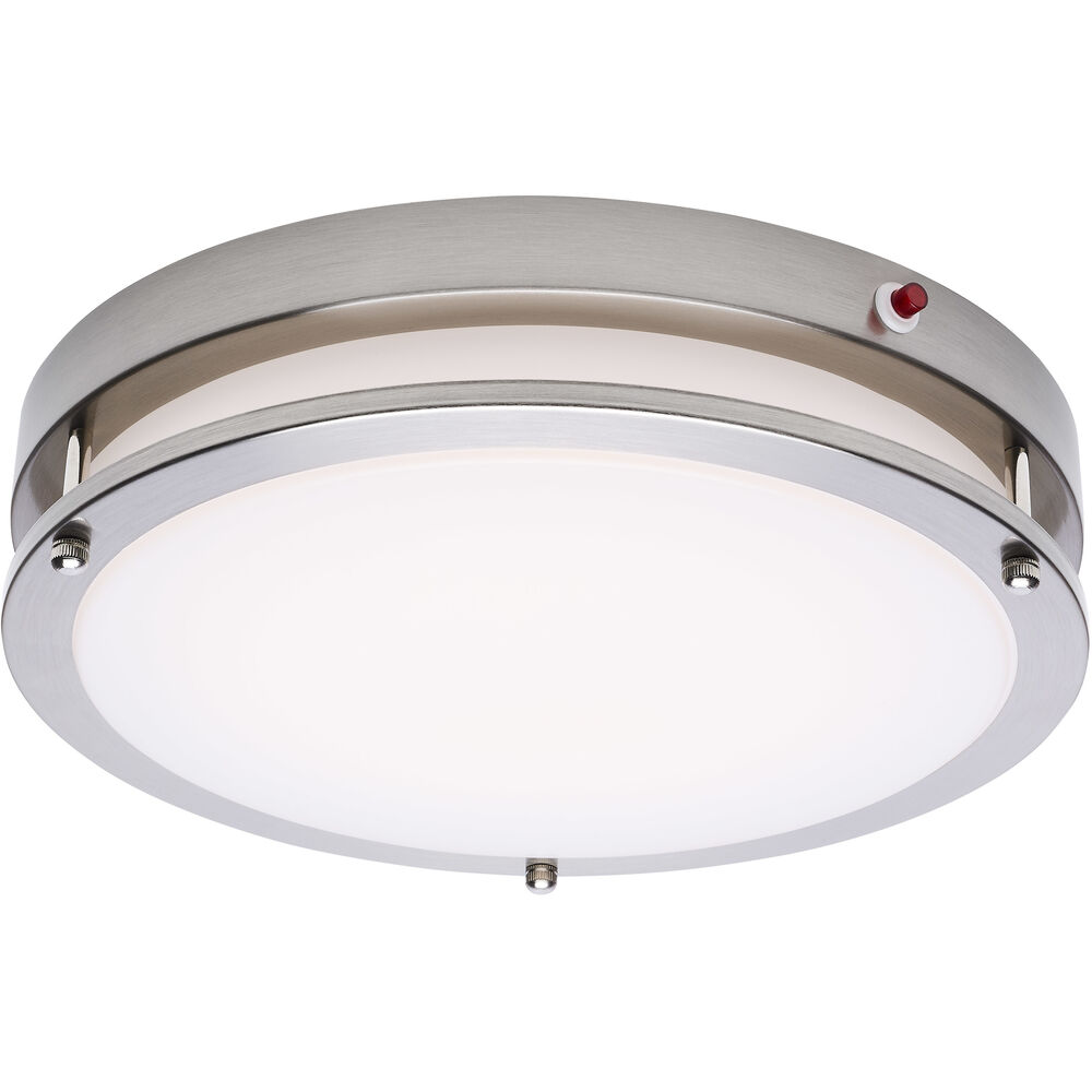 Nuvo Lighting Glamour LED 13 Inch Brushed Nickel Flush Ceiling Light