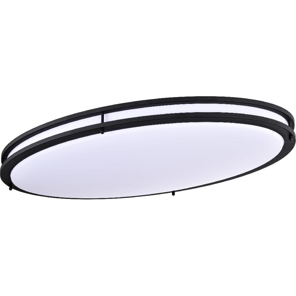 nuvo lighting Glamour LED 18 inch Matte Black Flush Mount Ceiling Light