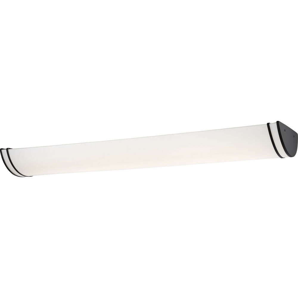 Nuvo Lighting Glamour LED 23.97 Inch Matte Black Vanity Light Wall Light