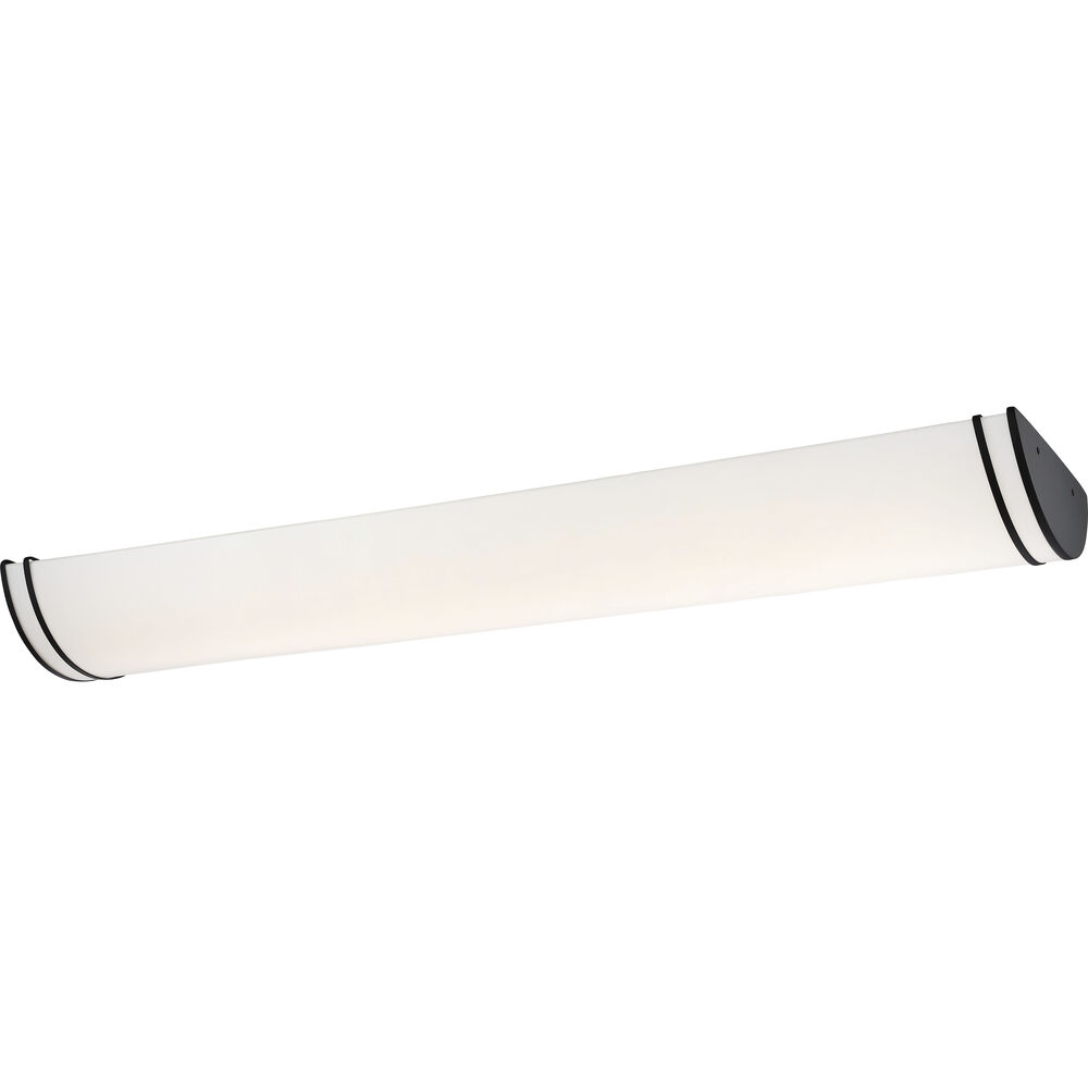 Nuvo Lighting Glamour LED 23.97 Inch Matte Black Vanity Light Wall Light