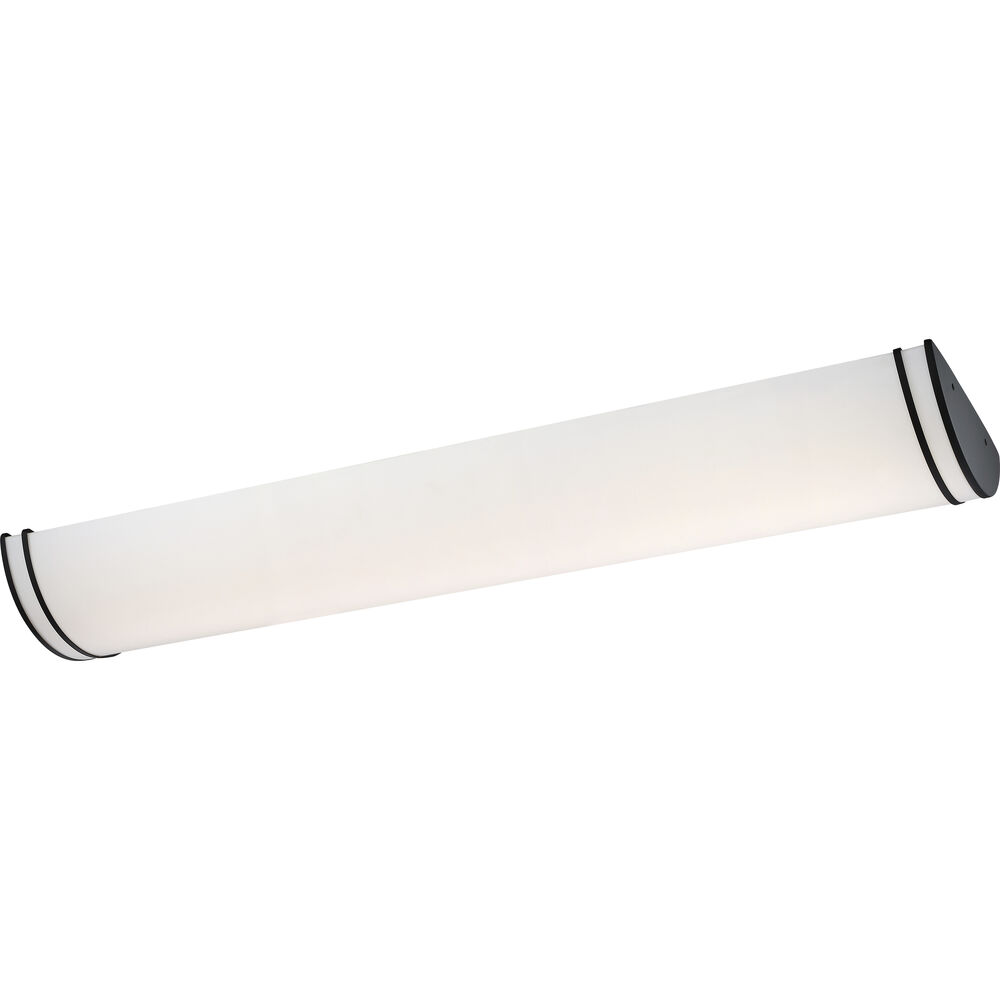 Nuvo Lighting Glamour LED 23.97 Inch Matte Black Vanity Light Wall Light
