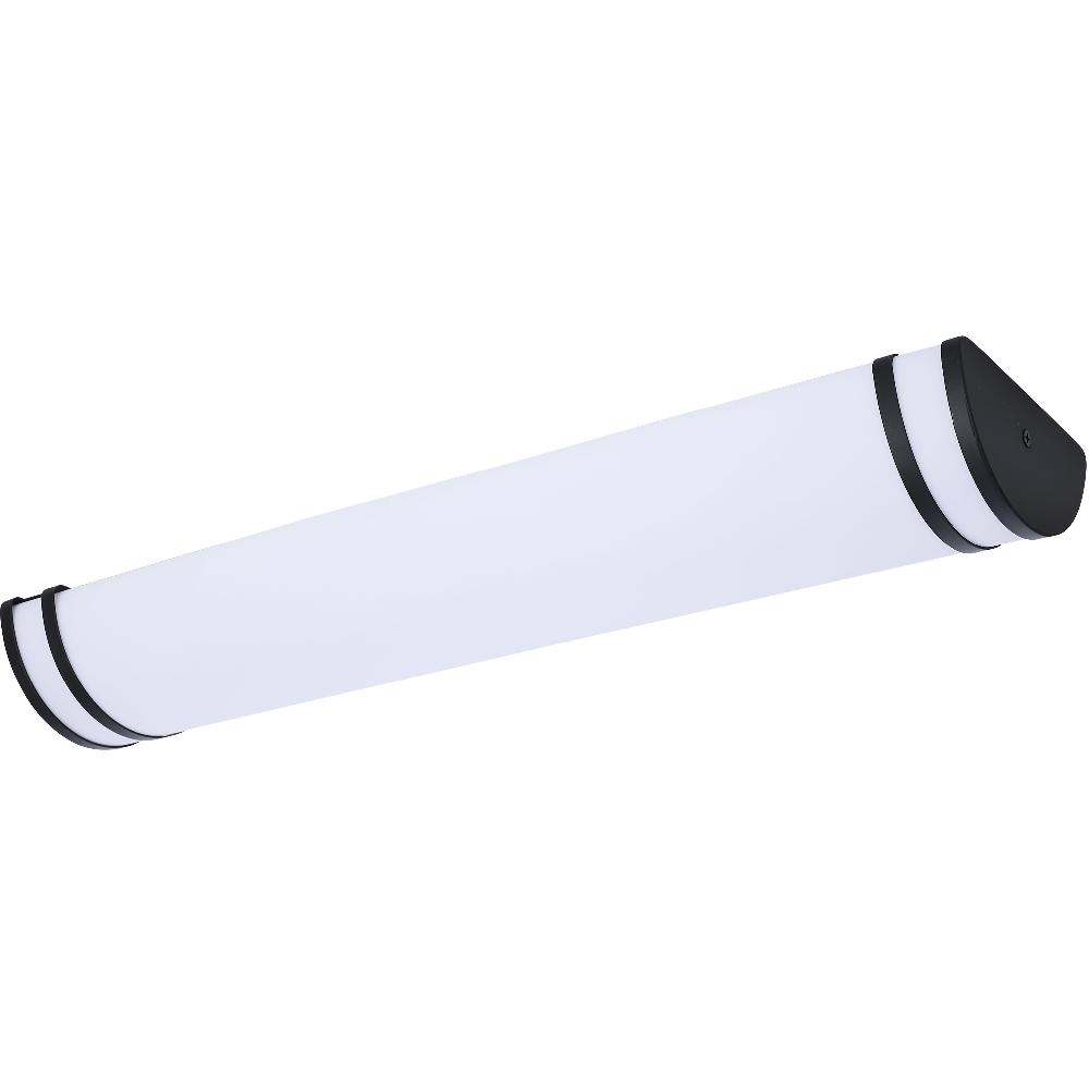 nuvo lighting Glamour LED 24.02 inch Black Bath Vanity Light Wall Light