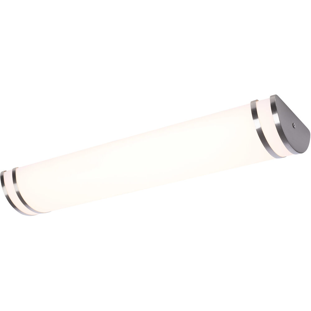 Nuvo Lighting Glamour LED 24.02 Inch Brushed Nickel Bath Vanity Light Wall Light