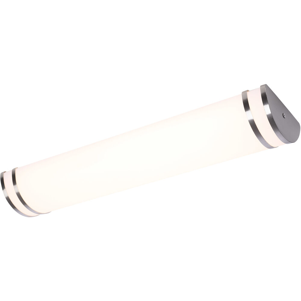 Nuvo Lighting Glamour LED 24.02 Inch Brushed Nickel Bath Vanity Light Wall Light