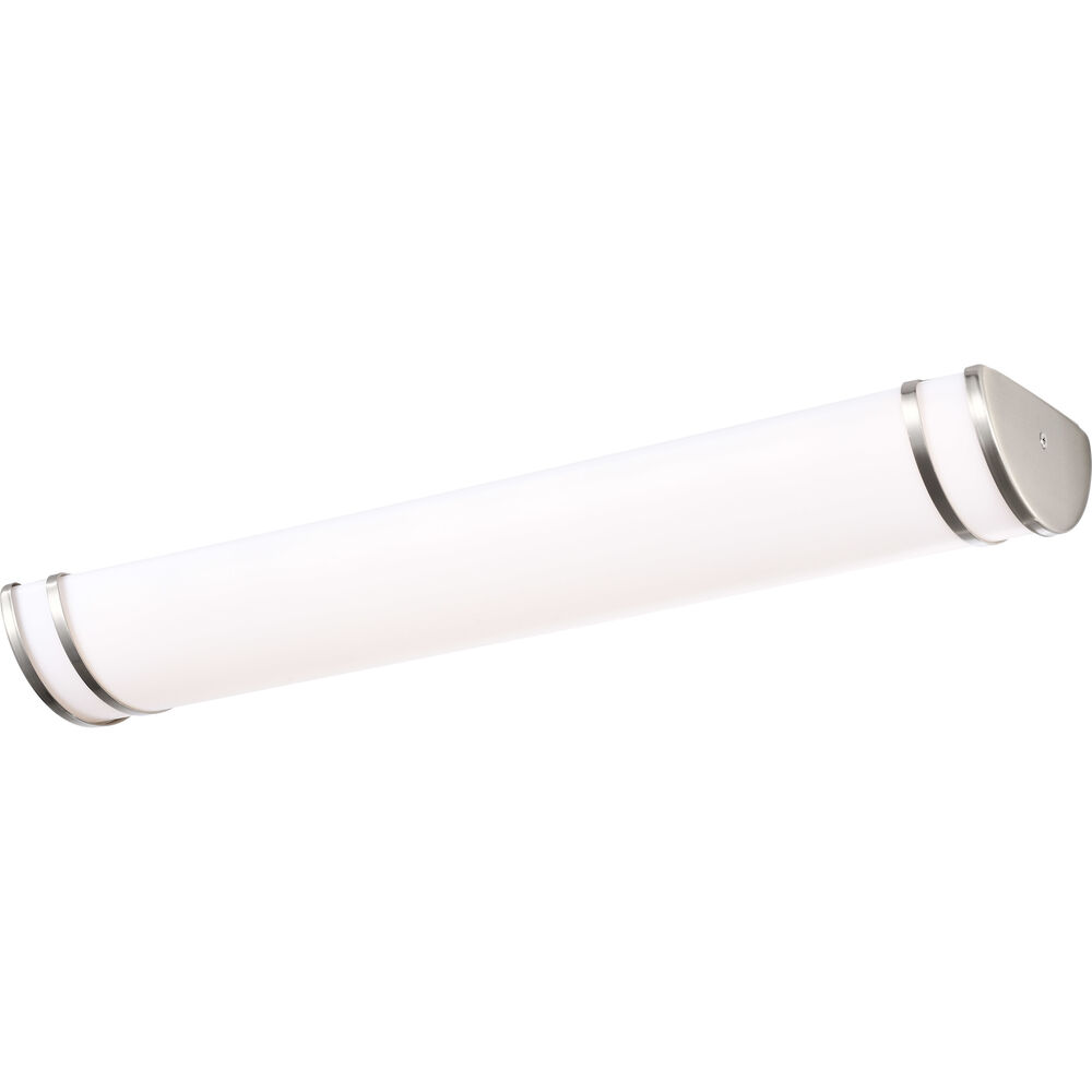 Nuvo Lighting Glamour LED 25 Inch Brushed Nickel Vanity Light Wall Light