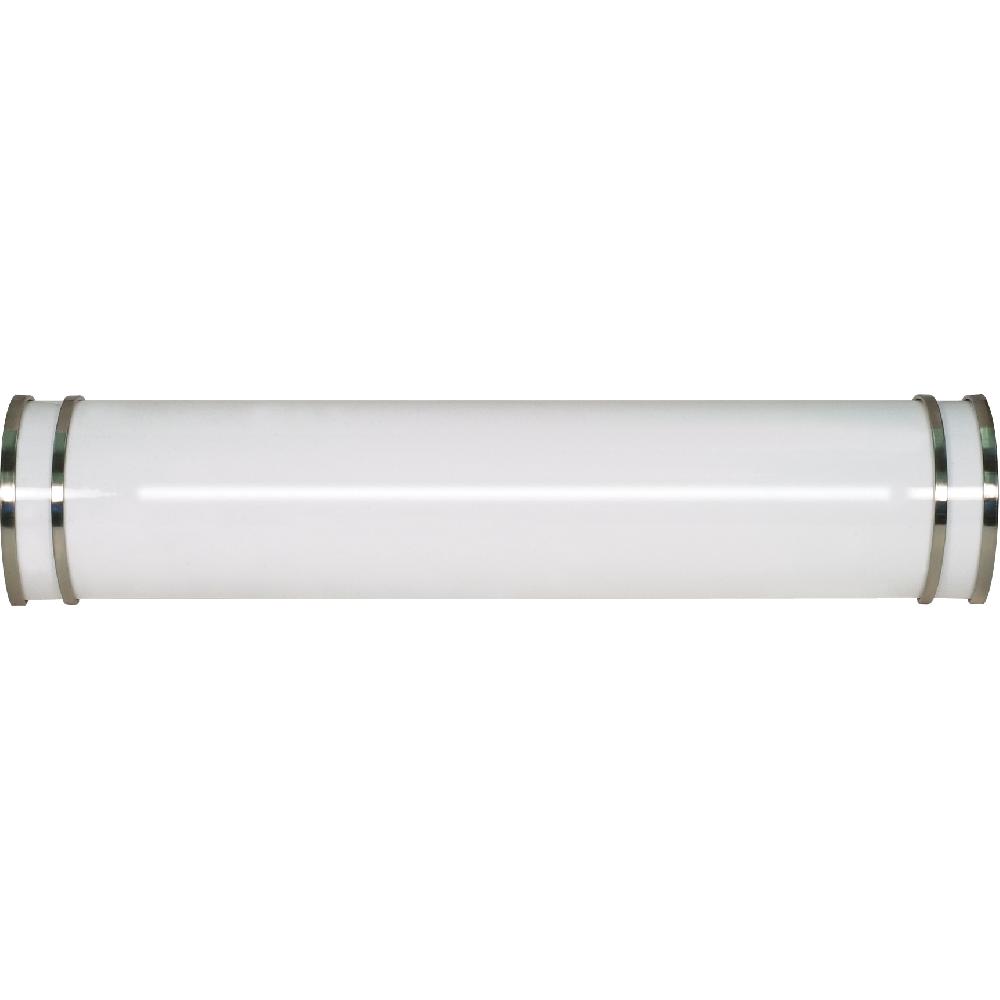 nuvo lighting Glamour LED 25 inch Brushed Nickel Vanity Light Wall Light