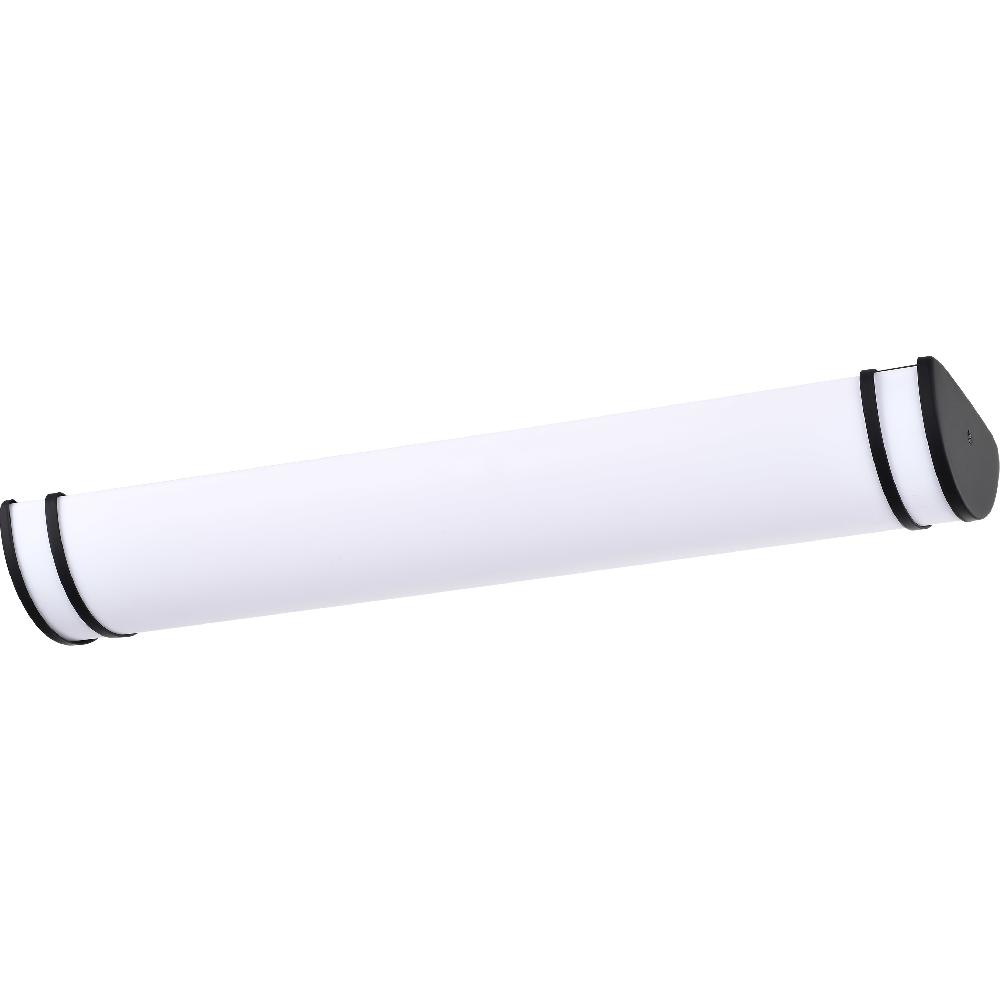 nuvo lighting Glamour LED 25 inch Matte Black Vanity Light Wall Light