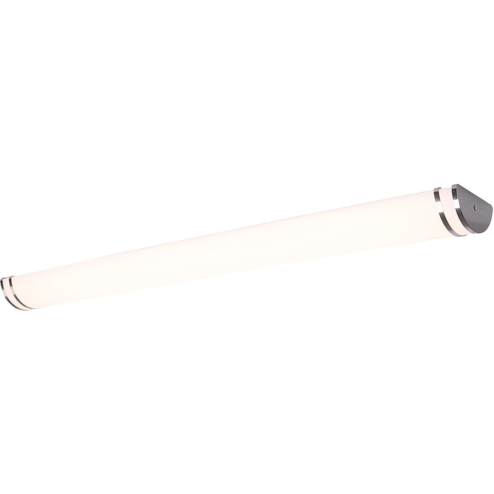 Nuvo Lighting Glamour LED 48.98 Inch Brushed Nickel Bath Vanity Light Wall Light