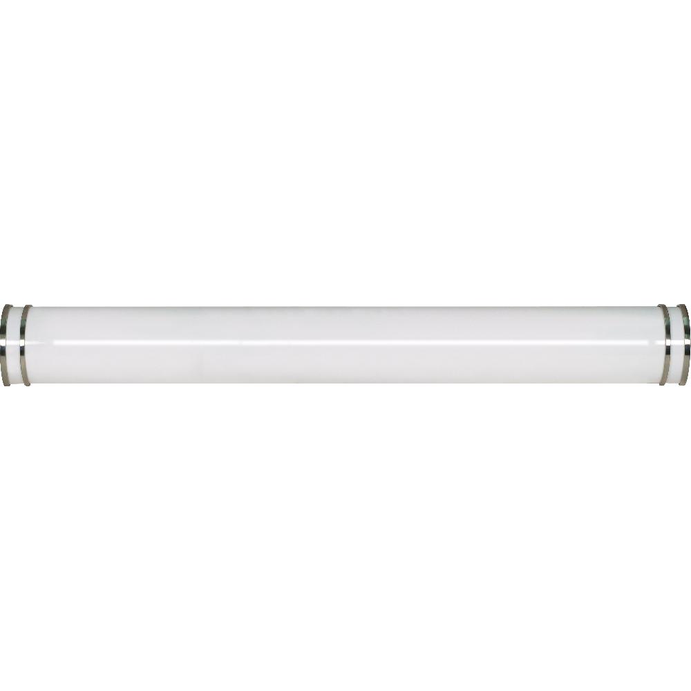 nuvo lighting Glamour LED 49 inch Brushed Nickel Vanity Light Wall Light
