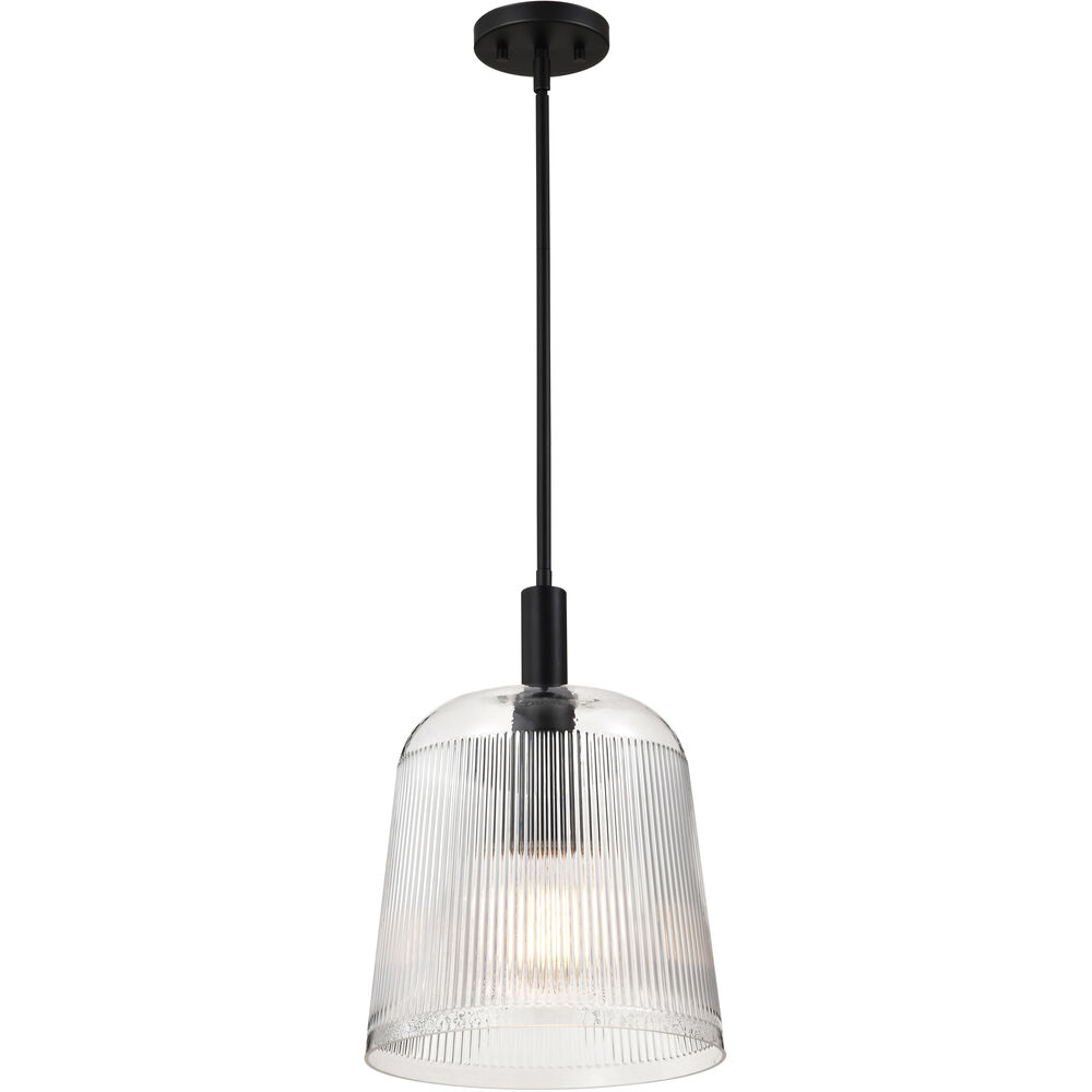 Nuvo Lighting Grayson 12 Inch Matte Black Pendant Ceiling Light