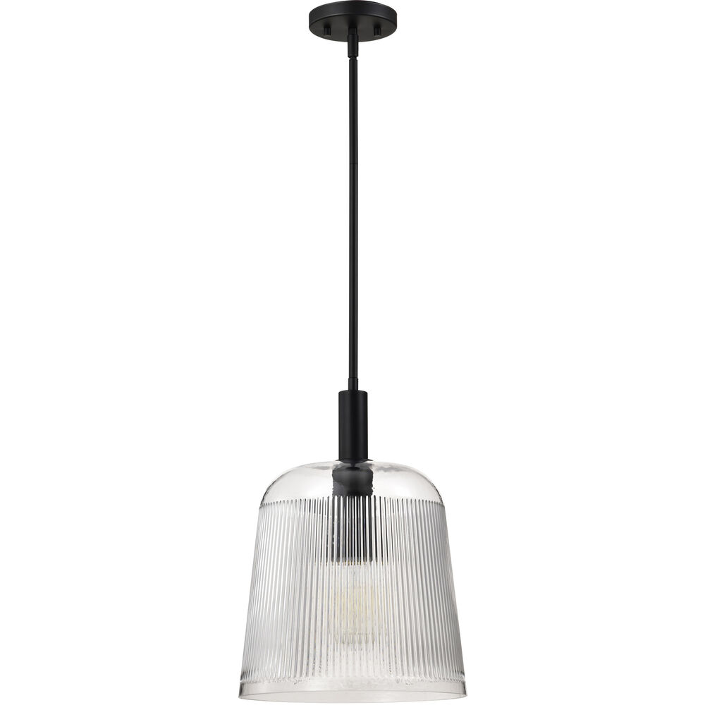 Nuvo Lighting Grayson 12 Inch Matte Black Pendant Ceiling Light