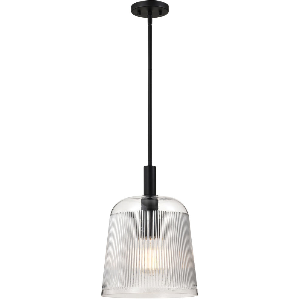 Nuvo Lighting Grayson 12 Inch Matte Black Pendant Ceiling Light
