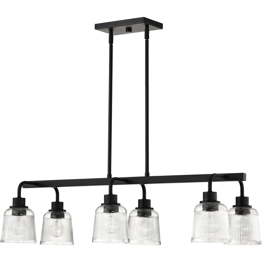 Nuvo Lighting Grayson 14.5 Inch Matte Black Pendant Ceiling Light