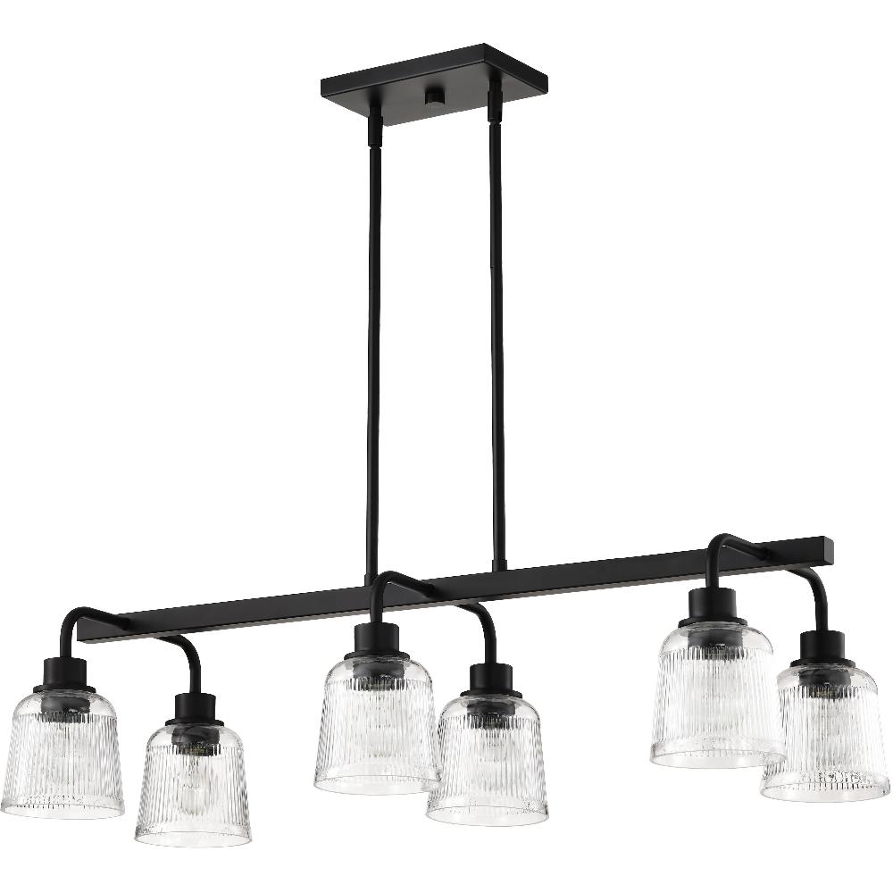 Nuvo Lighting Grayson 14.5 Inch Matte Black Pendant Ceiling Light
